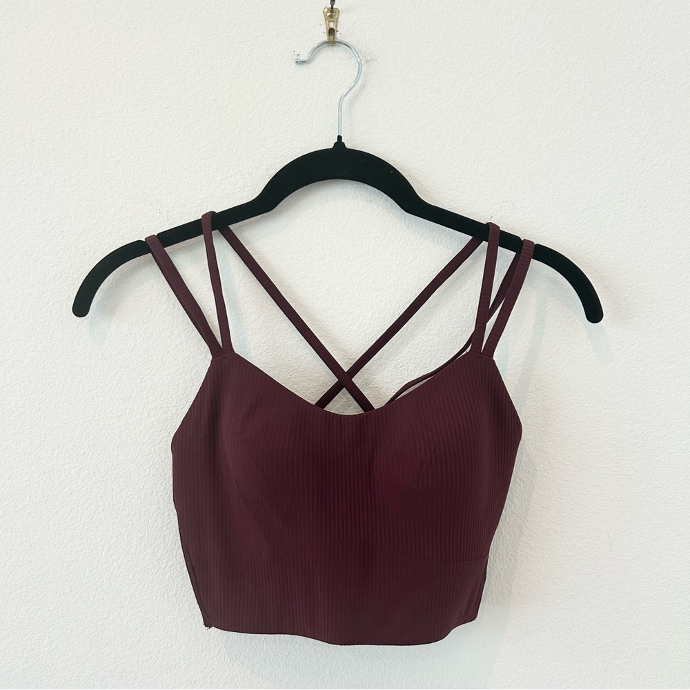 Lululemon Like a Cloud Ribbed Longline Bra